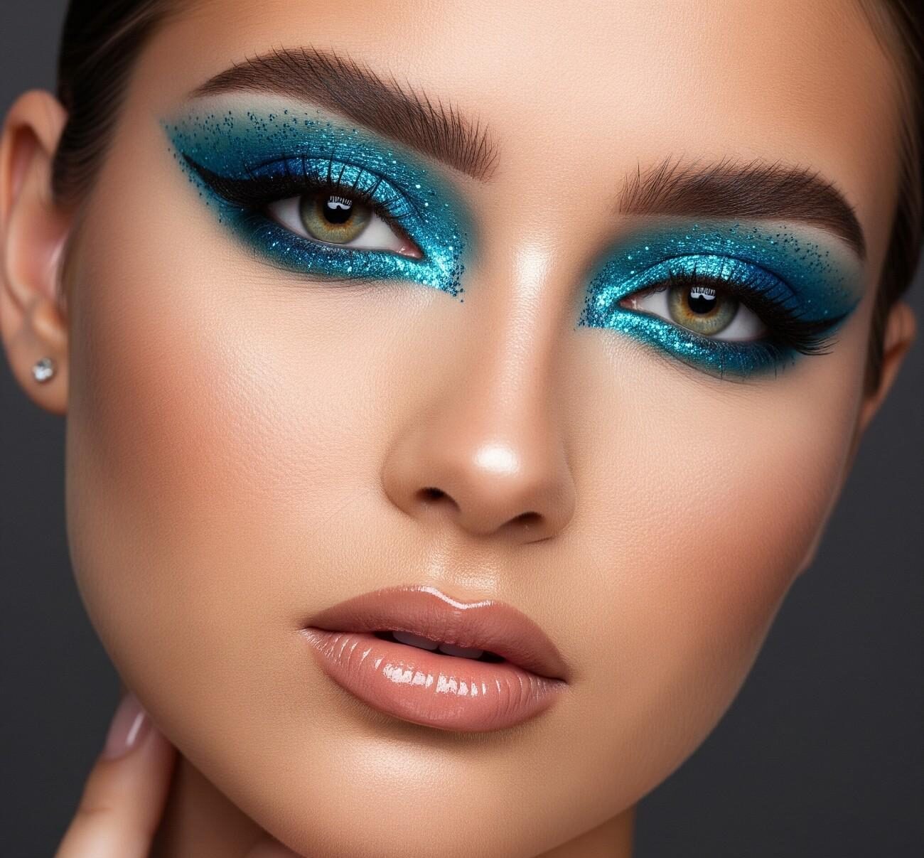 Blue Makeup Looks Black Girl