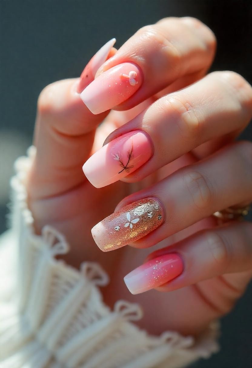 Edgy Ombre Nails
