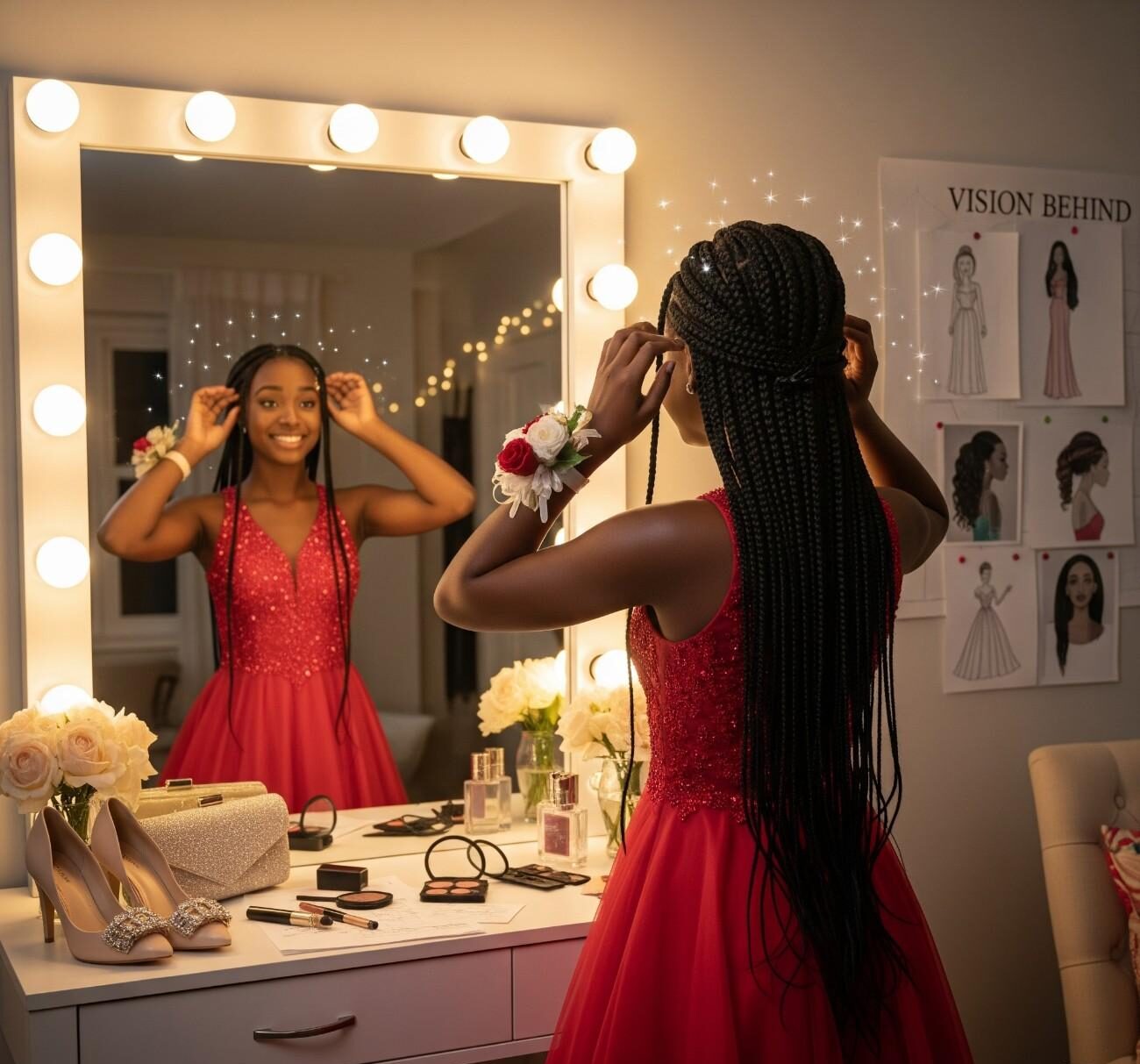 Black girl Prom Hairstyles