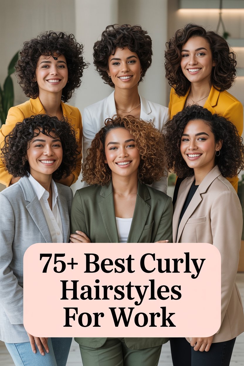 Curly Hairstyles for Work