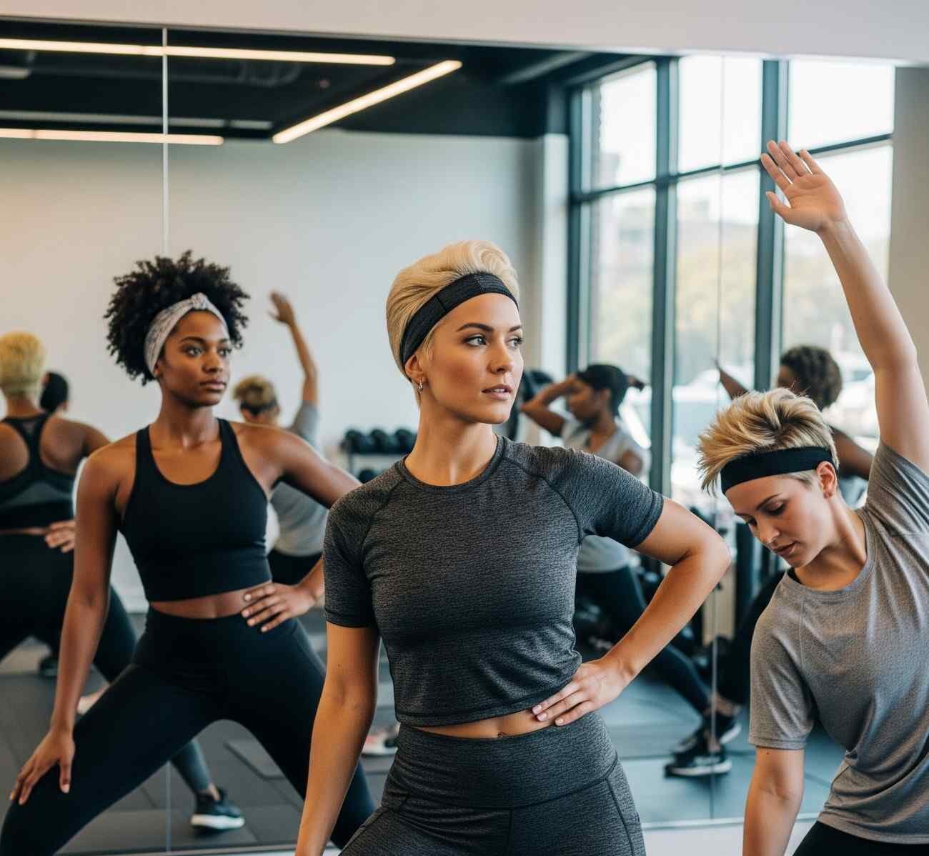 Gym Hairstyles for Short Hair Black Girl