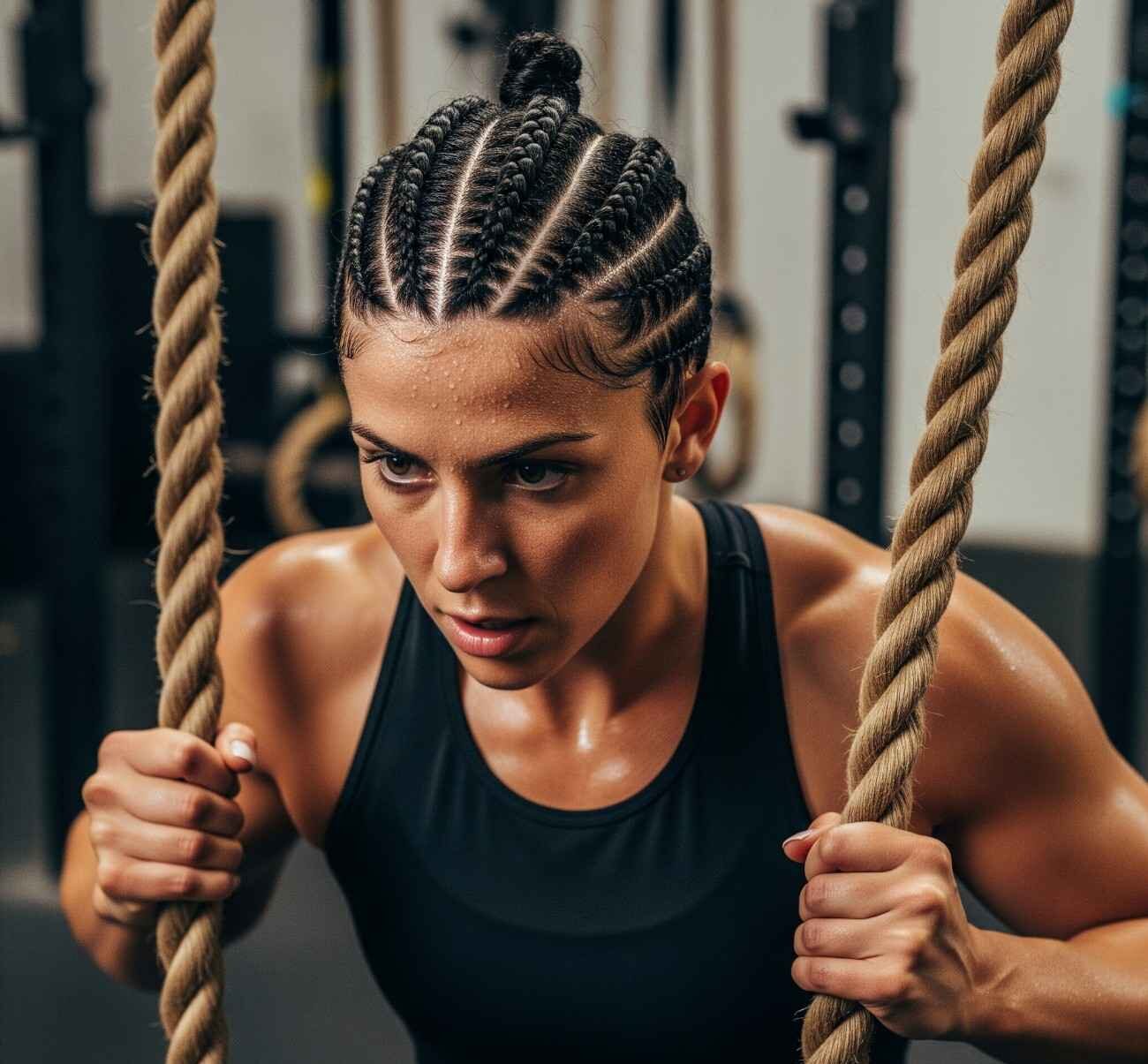 Black Girl Fitness Hairstyles