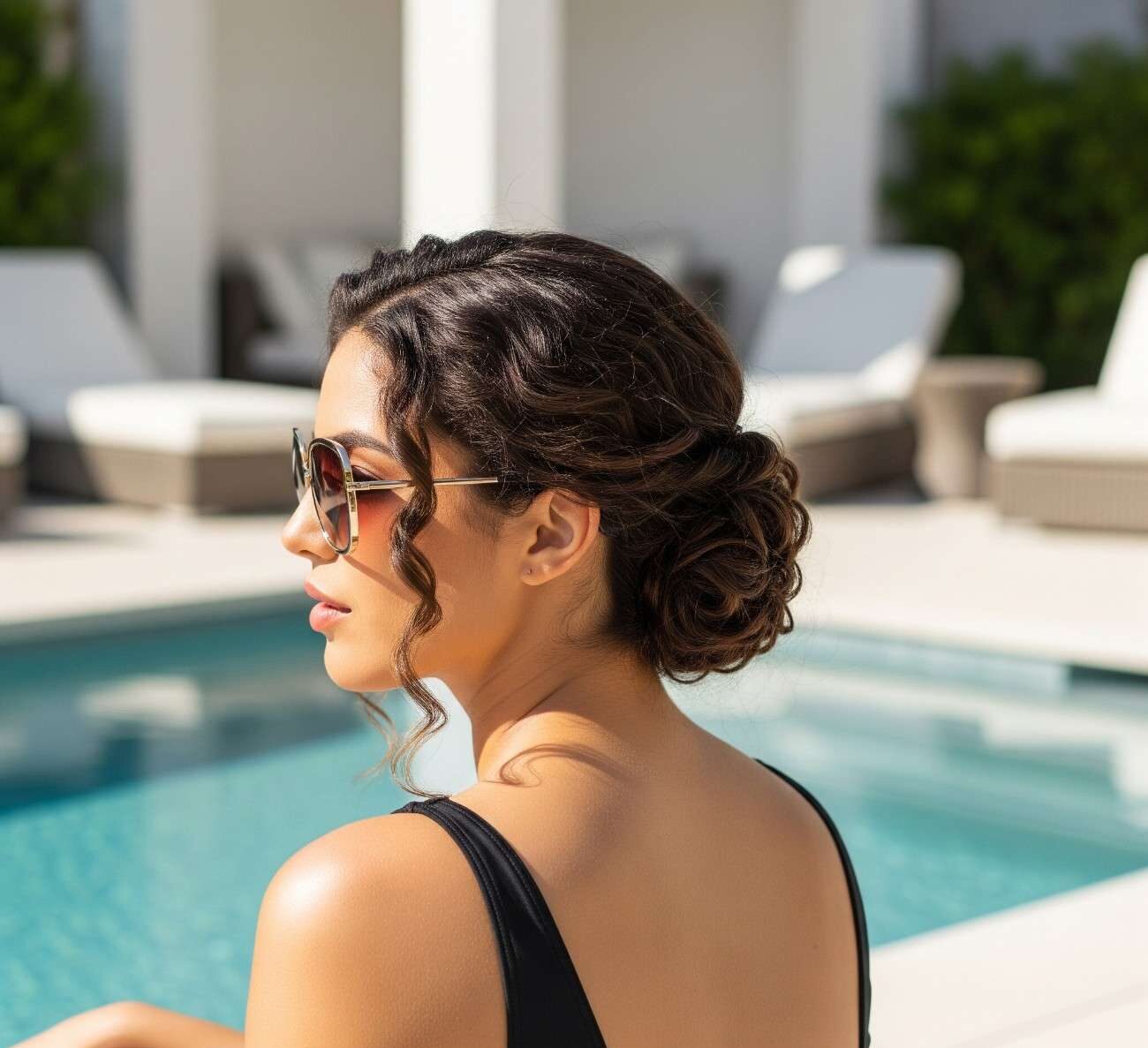 Curly Hair In Summer